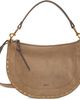Isabel Marant Isabel Marant Taupe Oskan Soft Zip Bag - 1