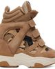 Isabel Marant Isabel Marant Taupe Python Balskee Sneakers - 1