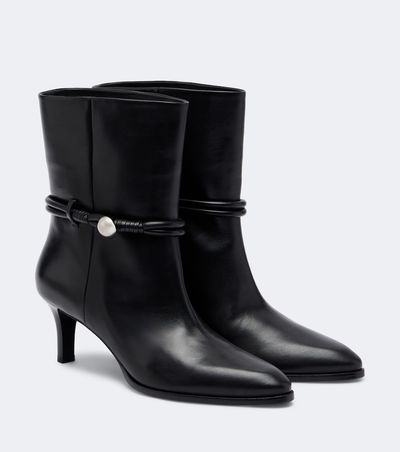 Isabel Marant Isabel Marant Telsa embellished leather ankle boots