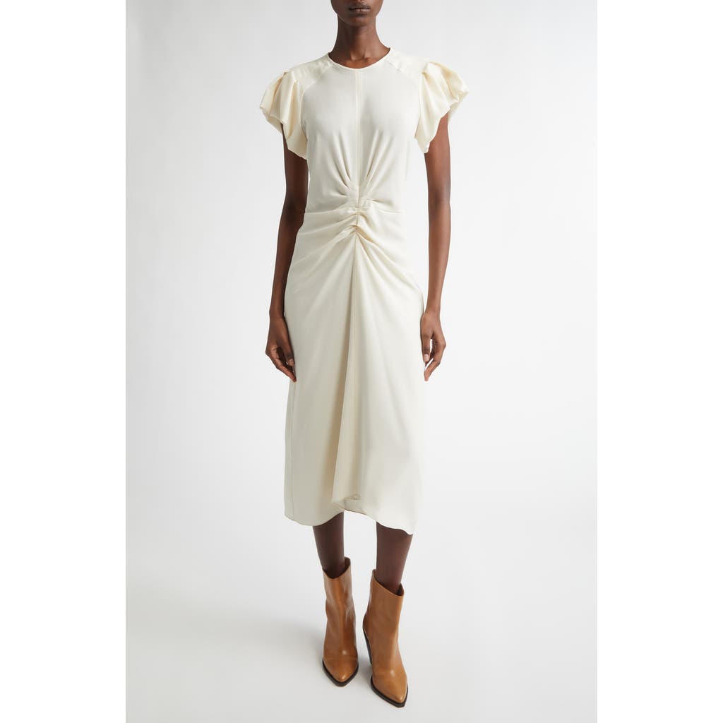 Isabel Marant Isabel Marant Terena Bubble Sleeve Midi Dress