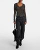 Isabel Marant Isabel Marant Thalia lamÃ© top - 2
