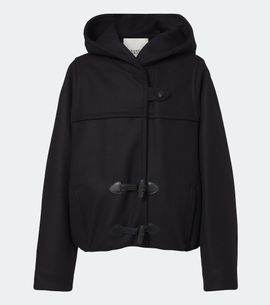 Isabel Marant Isabel Marant Trixie wool and cashmere hooded jacket
