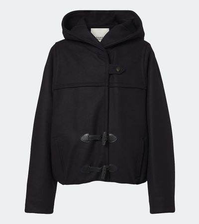 Isabel Marant Isabel Marant Trixie wool and cashmere hooded jacket