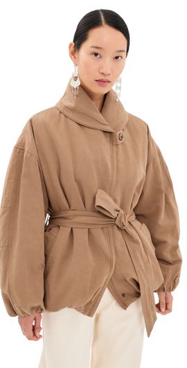 Isabel Marant Isabel Marant Volinda Jacket Camel