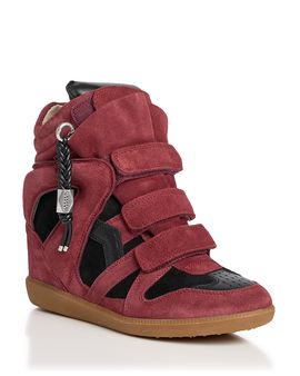 Isabel Marant Isabel Marant Women's Bekett Ring High Top Wedge Sneakers