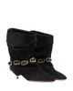 Isabel Marant Isabel Marant Womens' Edrik Embellished Suede Ankle Boots - 1