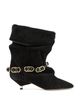 Isabel Marant Isabel Marant Womens' Edrik Embellished Suede Ankle Boots - 2