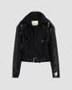 Isabel Marant Isabel Marant Women's Epia Mixed-Media Biker Jacket - 1