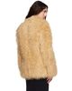 Isabel Marant Isabel Marant Yellow Mylae Faux-Fur Jacket - 3