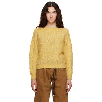 Isabel Marant Isabel Marant Yellow Ponara Pullover Sweater