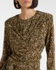 Isabel Marant Isabel Marant Zeidi draped leopard-print maxi dress - 4