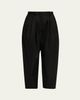 Isabel Marant Janice Pinstripe Double-Pleated Barrel-Leg Ankle Trousers - 1