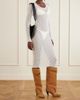 ISABEL MARANT Lezra suede-trimmed leather knee boots - 2