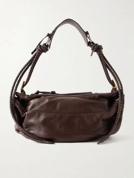 ISABEL MARANT Maia medium braided leather shoulder bag