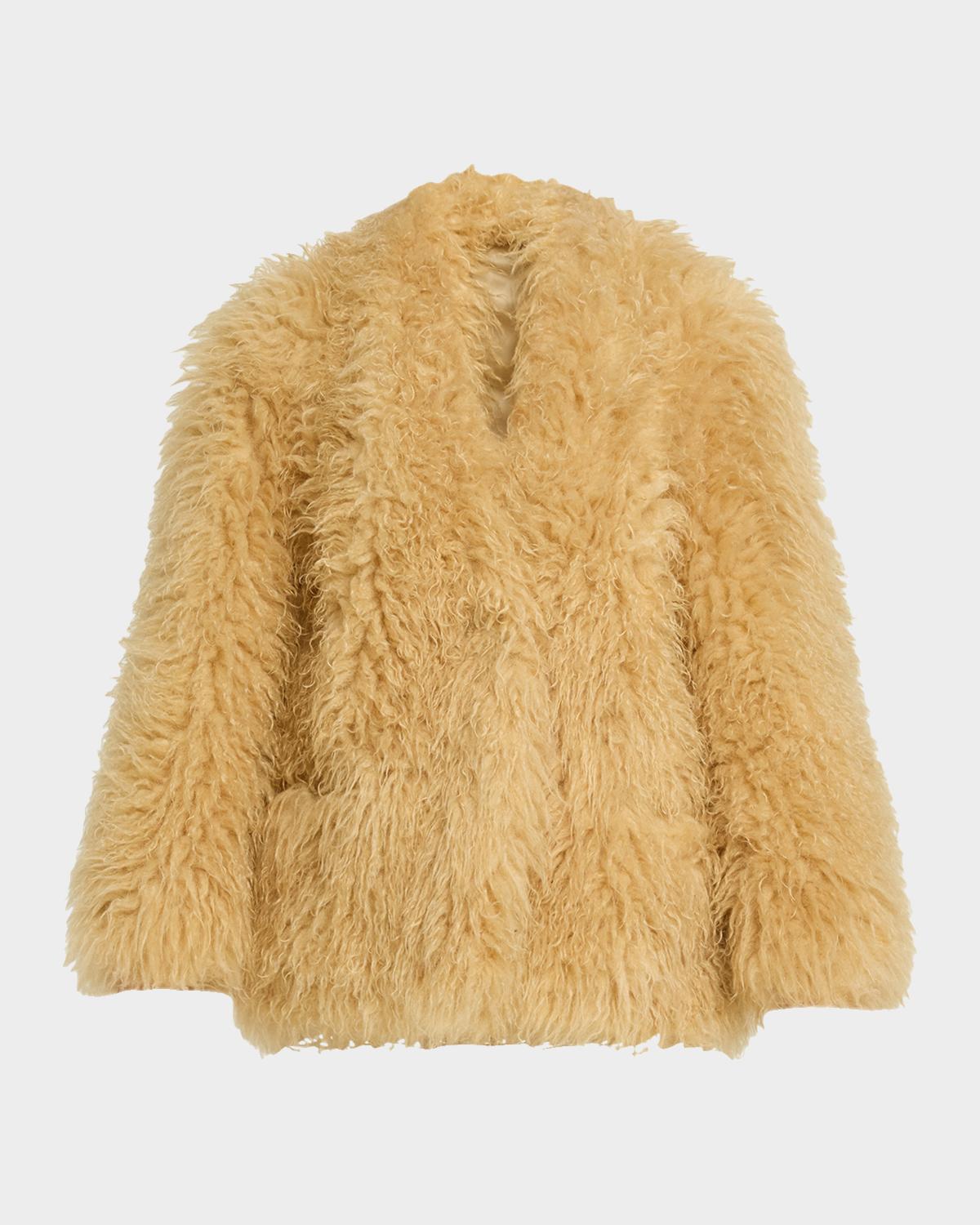 Isabel Marant Mylae Faux-Fur Coat