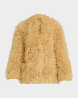 Isabel Marant Mylae Faux-Fur Coat