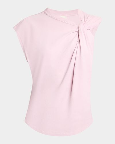 Isabel Marant Nayda Twisted Sleeveless T-Shirt