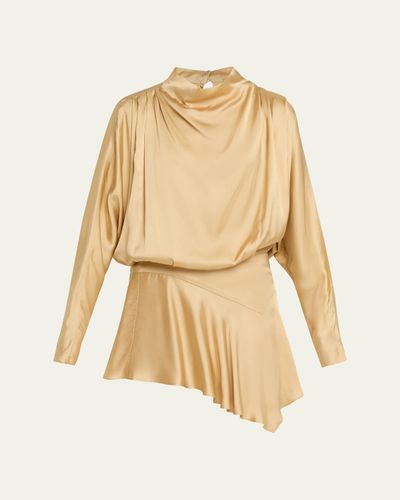 Isabel Marant Neline Asymmetric Mini Dress