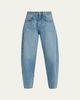 Isabel Marant Oriane Barrel-Leg Ankle Jeans - 1
