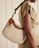 ISABEL MARANT Oskan Wicker leather-trimmed wicker shoulder bag - 2