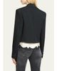 Isabel Marant Pialena Satin Trim SIngle-Breasted Tailored Jacket - 3