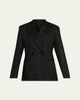 Isabel Marant Ranya Pinstripe Double-Breasted Jacket - 1