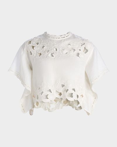 Isabel Marant Relda Embroidered Top