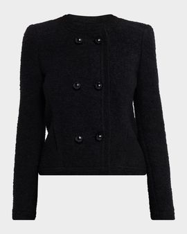 Isabel Marant Suely Boucle Double-Breasted Jacket