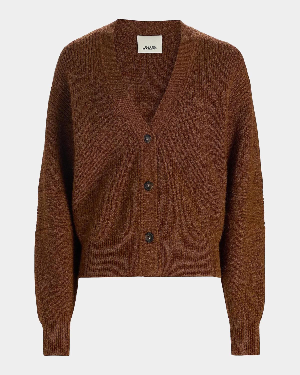 Isabel Marant Thelma Alpaca-Blend Cardigan