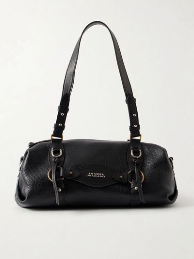 ISABEL MARANT Tilpa Bubble mini embellished textured-leather shoulder bag