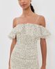 Isabel Marant Étoile Isabel Marant Étoile Davilia Mini Dress Ecru/Black - 2