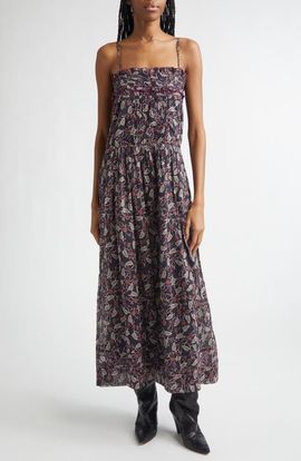 Isabel Marant Étoile Isabel Marant Étoile Demy Floral Print Sundress