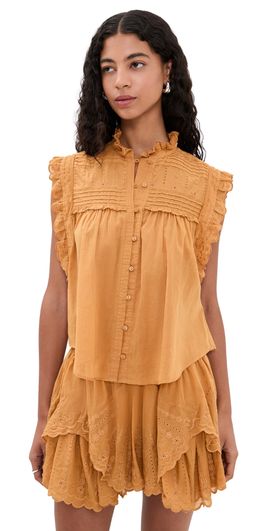 Isabel Marant Étoile Isabel Marant Étoile Dersia Top Caramel