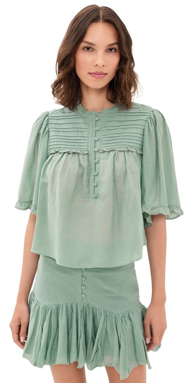Isabel Marant Étoile Isabel Marant Étoile Douna Blouse Sage