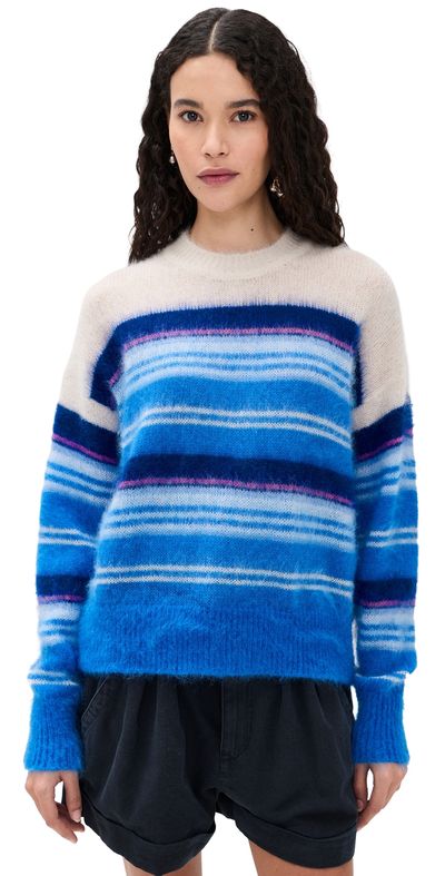 Isabel Marant Étoile Isabel Marant Étoile Drussell Mohair Sweater Blue