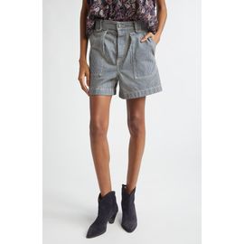 Isabel Marant Étoile Isabel Marant Étoile Eveja Striped Cotton Shorts