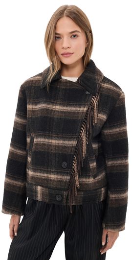 Isabel Marant Étoile Isabel Marant Étoile Galeane Jacket Black/Khaki