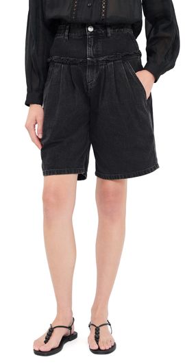 Isabel Marant Étoile Isabel Marant Étoile Iselle Denim Shorts Faded Black