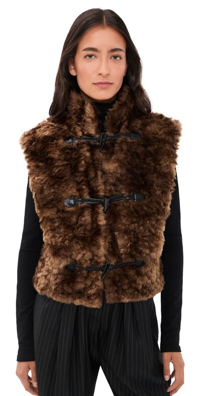 Isabel Marant Étoile Isabel Marant Étoile Jocya Vest Brown