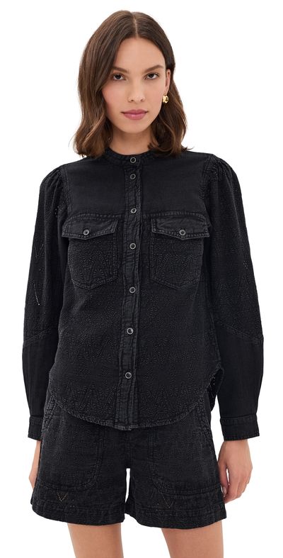 Isabel Marant Étoile Isabel Marant Étoile Kaina Blouse Faded Black