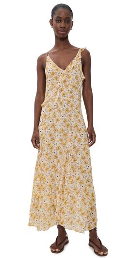 Isabel Marant Étoile Isabel Marant Étoile Luxie Maxi Dress Light Yellow/Ecru