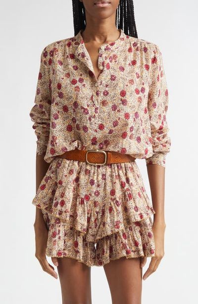 Isabel Marant Étoile Isabel Marant Étoile Maria Print Cotton Button-Up Shirt