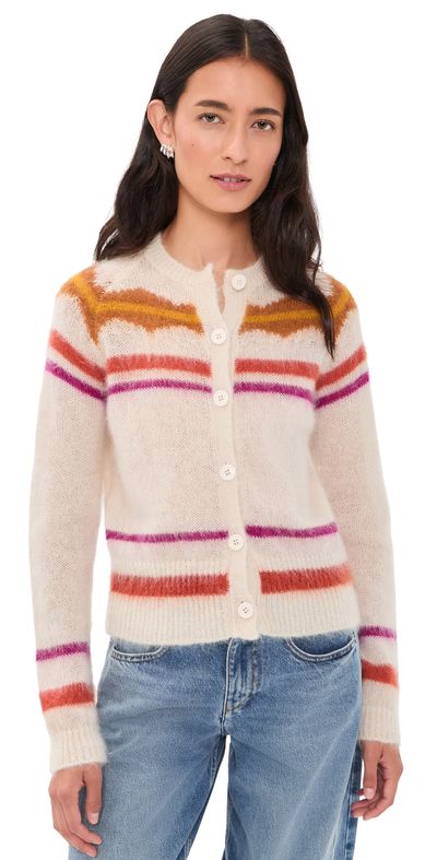 Isabel Marant Étoile Isabel Marant Étoile Molly Mohair Cardigan Ecru