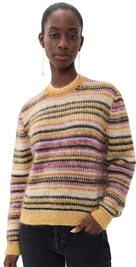 Isabel Marant Étoile Isabel Marant Étoile Morine Mohair Sweater Mustard