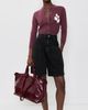 Isabel Marant Étoile Isabel Marant Étoile Newton Intarsia Cardigan Burgundy - 5