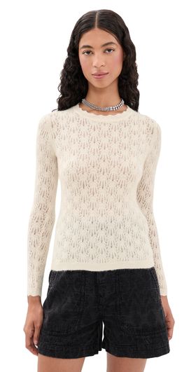 Isabel Marant Étoile Isabel Marant Étoile Obeline Alpaca Sweater Ecru