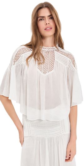 Isabel Marant Étoile Isabel Marant Étoile Parina Top White