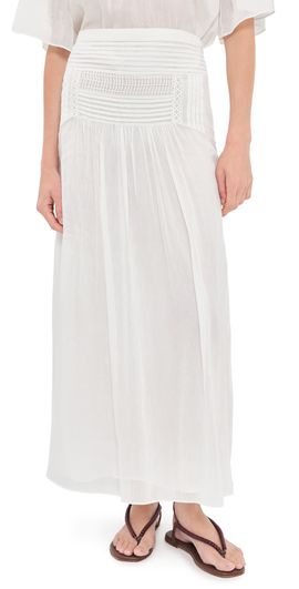 Isabel Marant Étoile Isabel Marant Étoile Pylka Skirt White