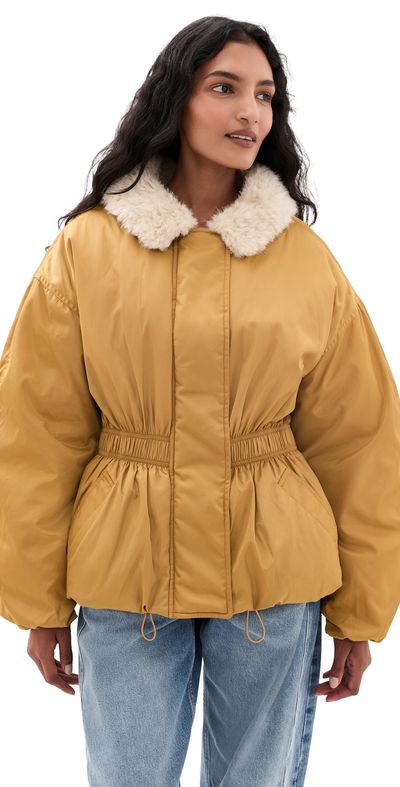 Isabel Marant Étoile Isabel Marant Étoile Selja Coat Ochre