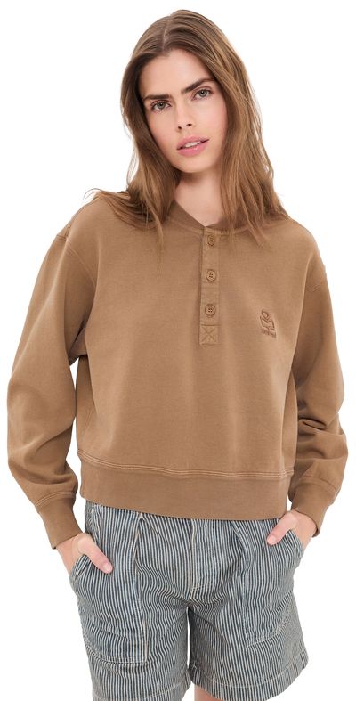 Isabel Marant Étoile Isabel Marant Étoile Simony Sweatshirt Camel